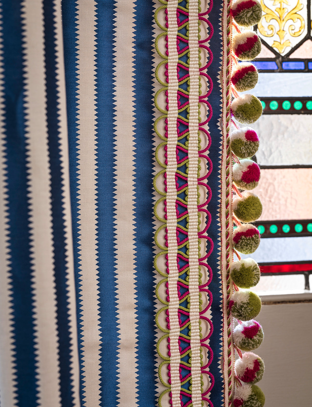 Samuel and Sons Kaleidoscope 2.55" Crete — scenography