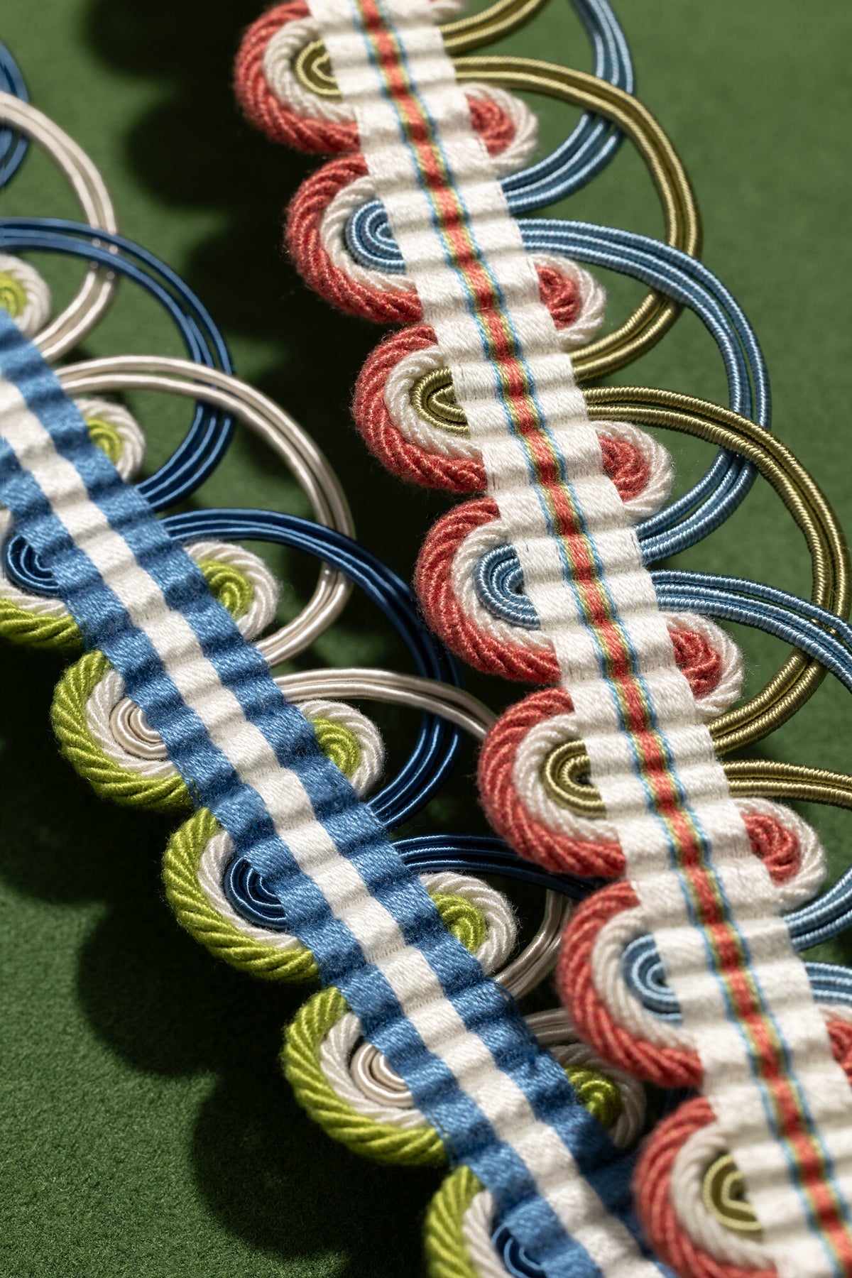 Samuel and Sons Kaleidoscope Braid — scenography
