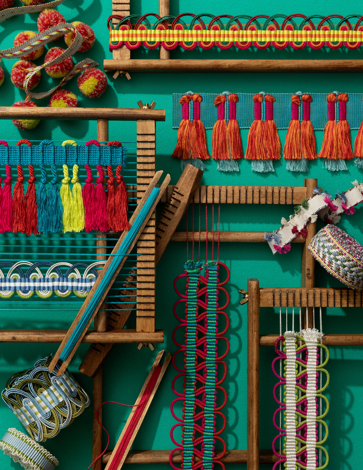 Samuel and Sons Kaleidoscope Bow Border — scenography