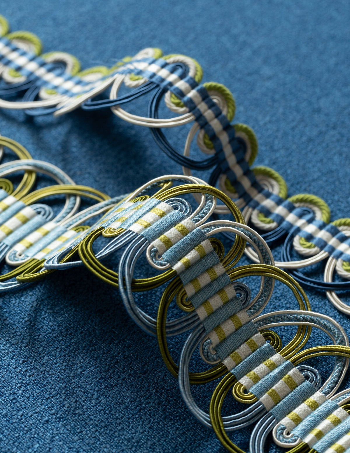 Samuel and Sons Kaleidoscope Braid — scenography