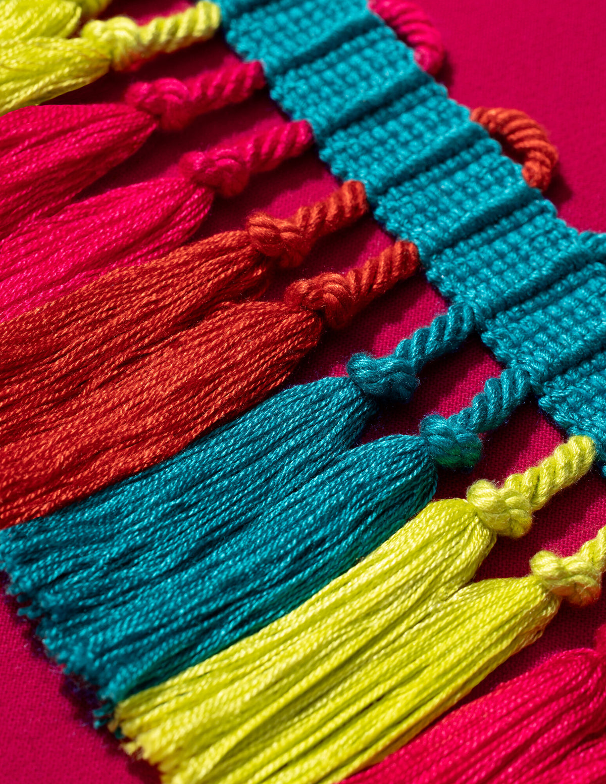 Samuel and Sons Kaleidoscope Tassel Fringe — scenography