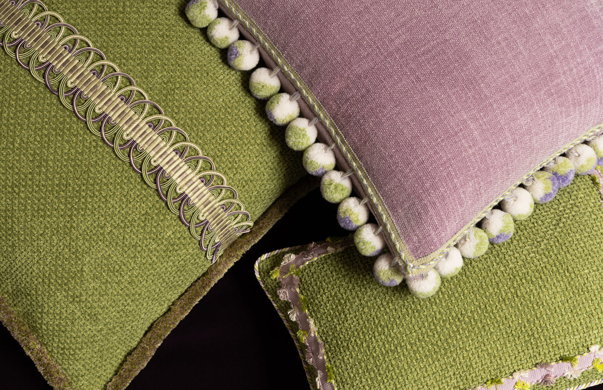 Samuel and Sons Kaleidoscope Brush Fringe — scenography