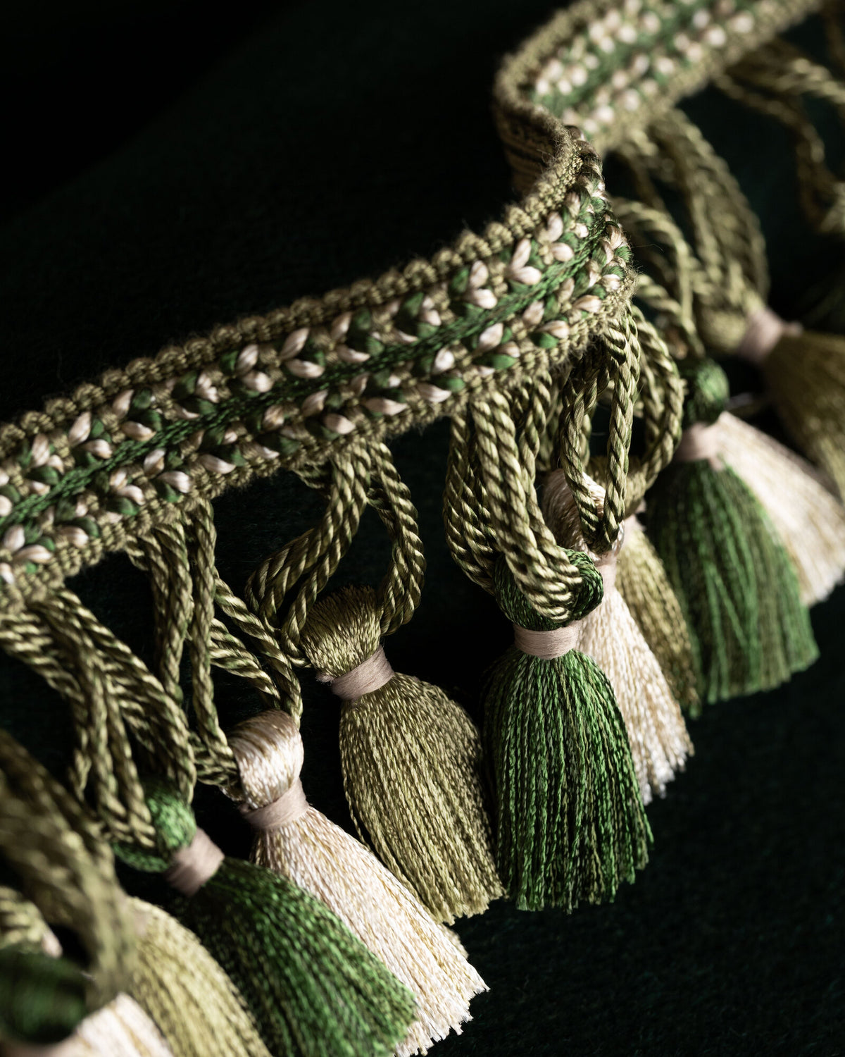 Samuel and Sons Katerina Tassel Fringe — scenography