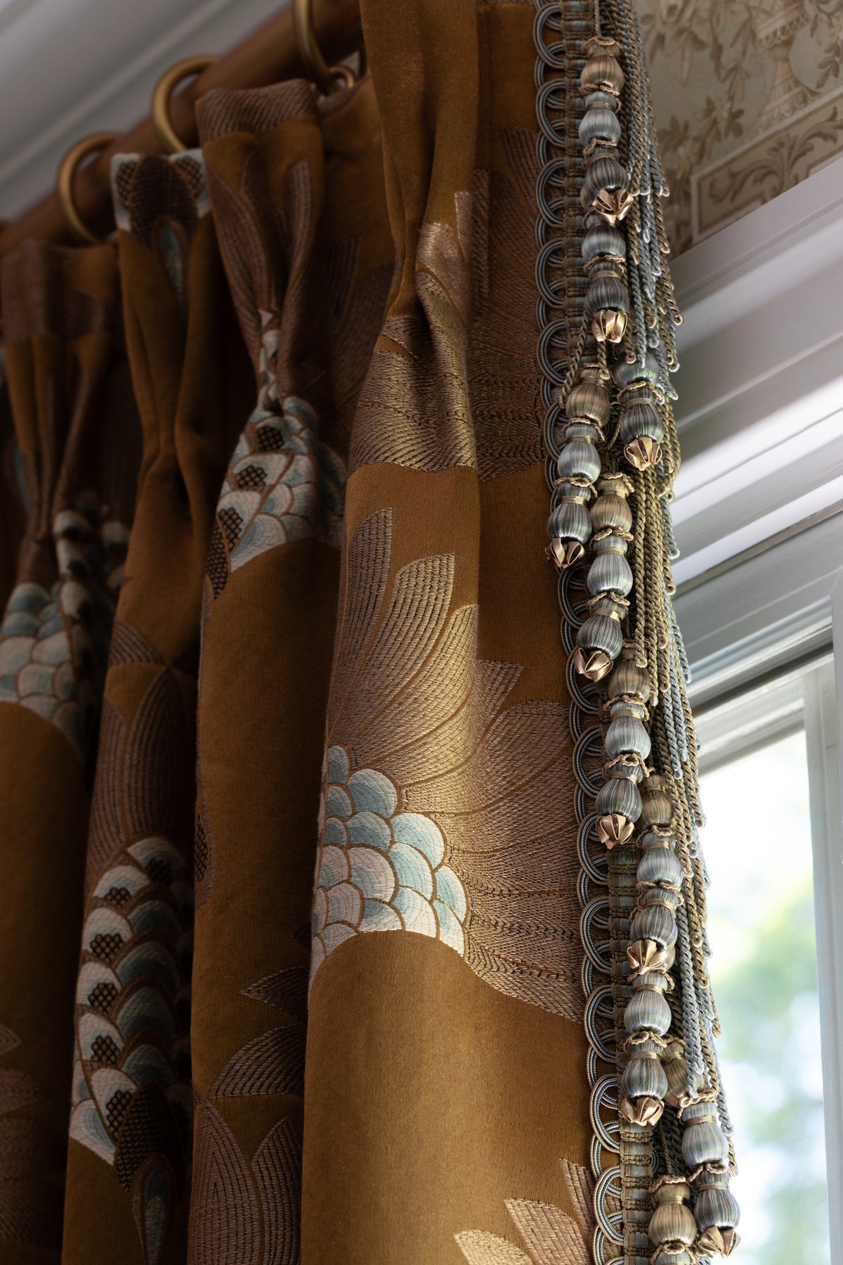 Samuel and Sons Katerina Beaded Bullion Fringe — scenography