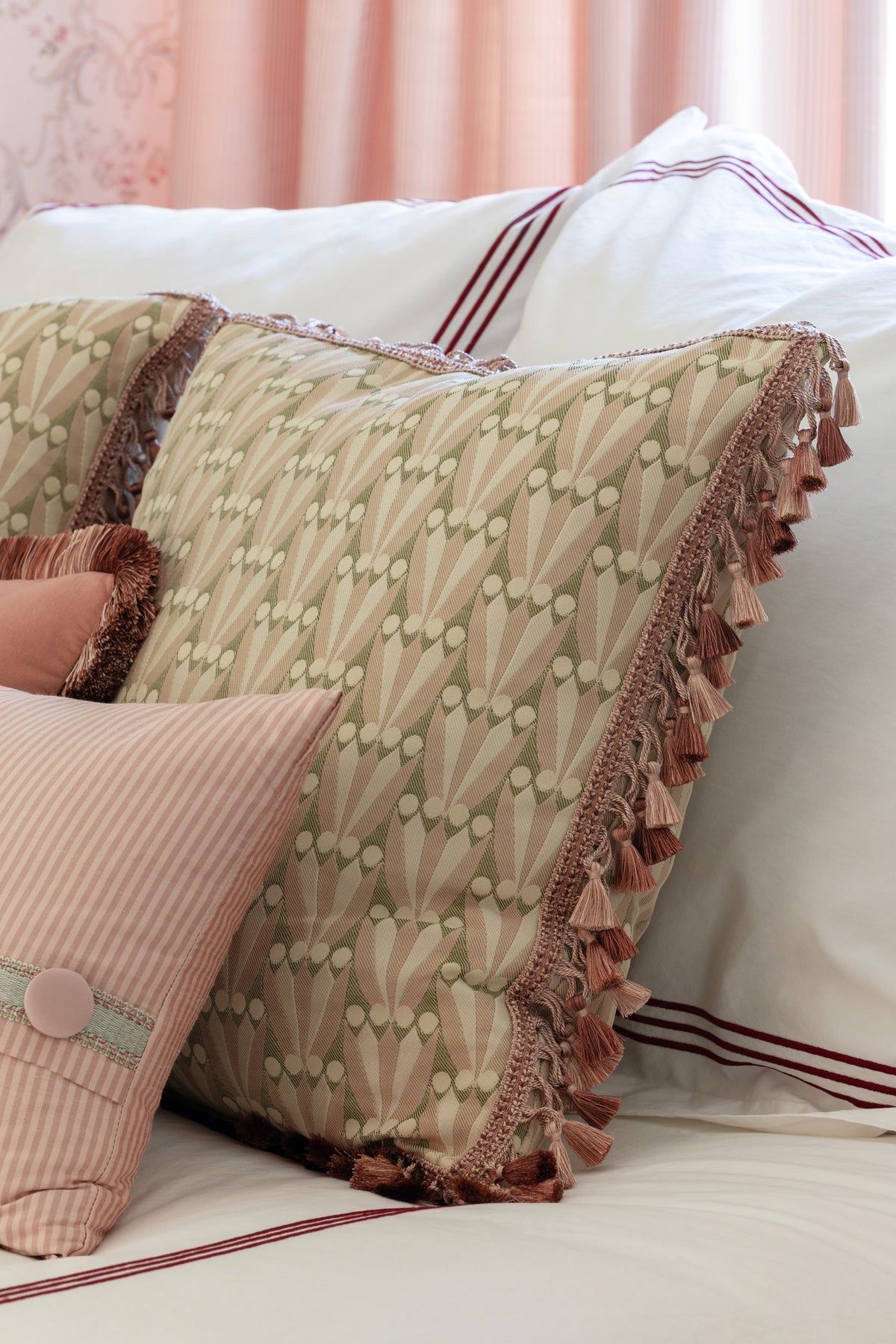 Samuel and Sons Katerina Blocked Brush Fringe — scenography