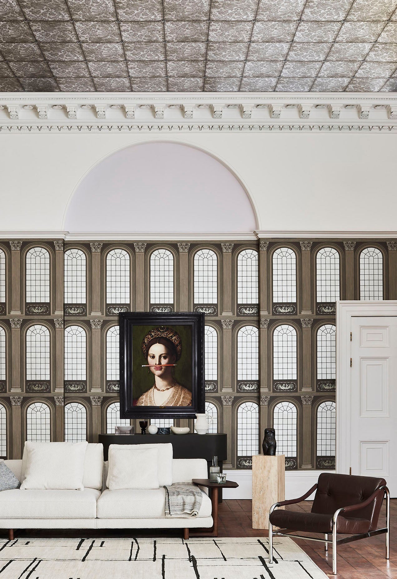 Cole & Son King's Argent - interior
