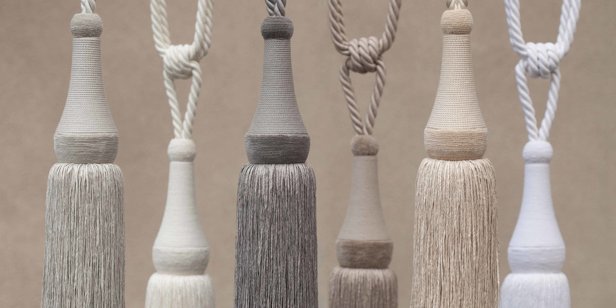 Samuel and Sons La Terre Single Tassel Tieback — scenography