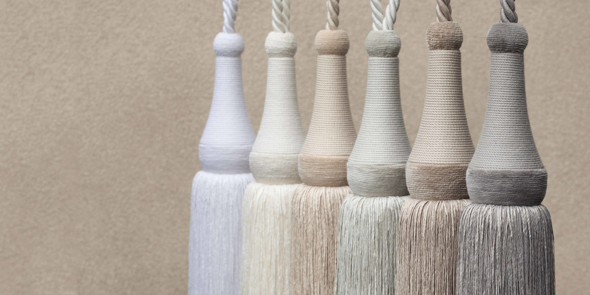 Samuel and Sons La Terre Single Tassel Tieback — scenography