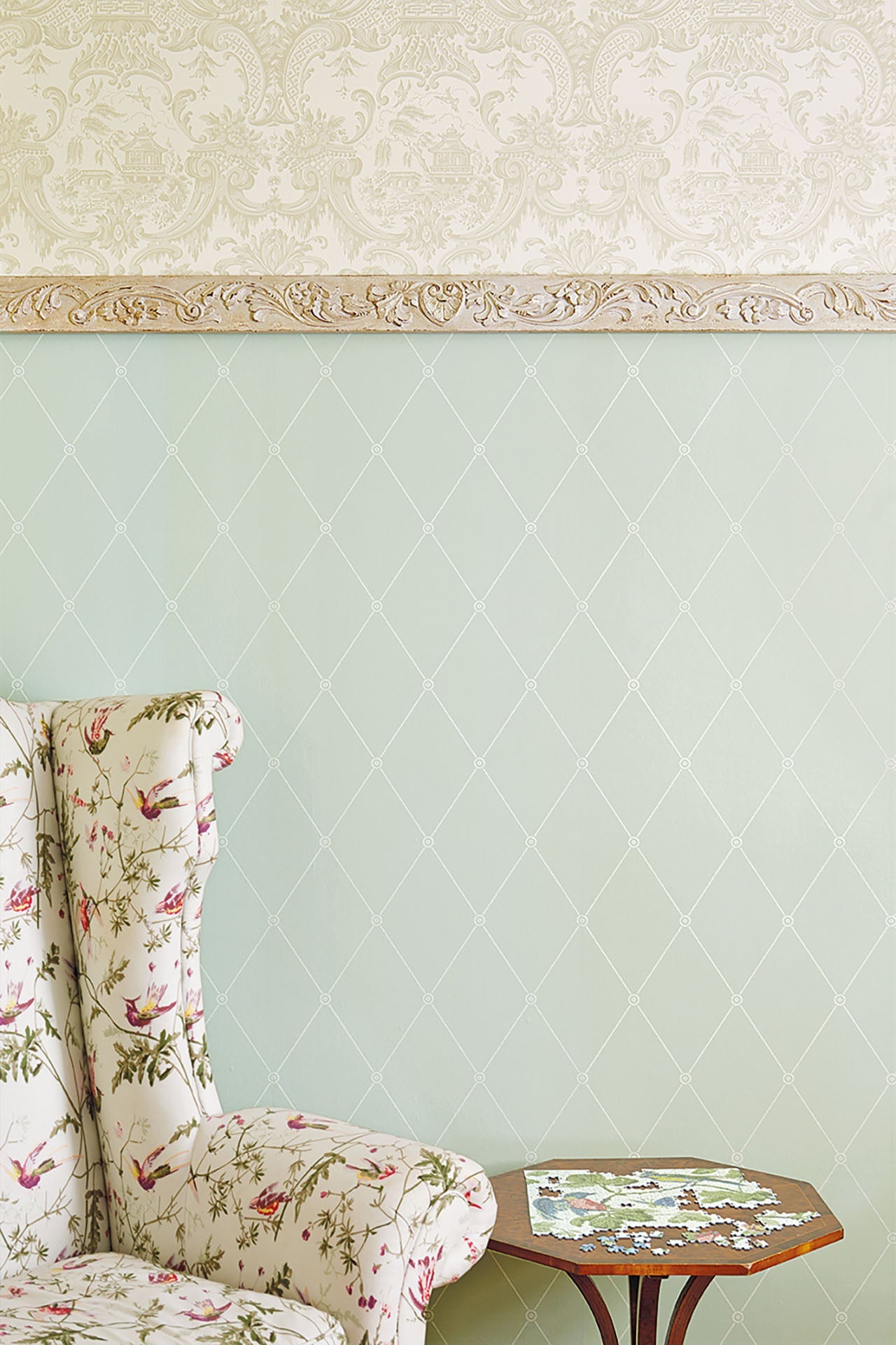 Cole & Son Large Georgian Rope Trellis - interior