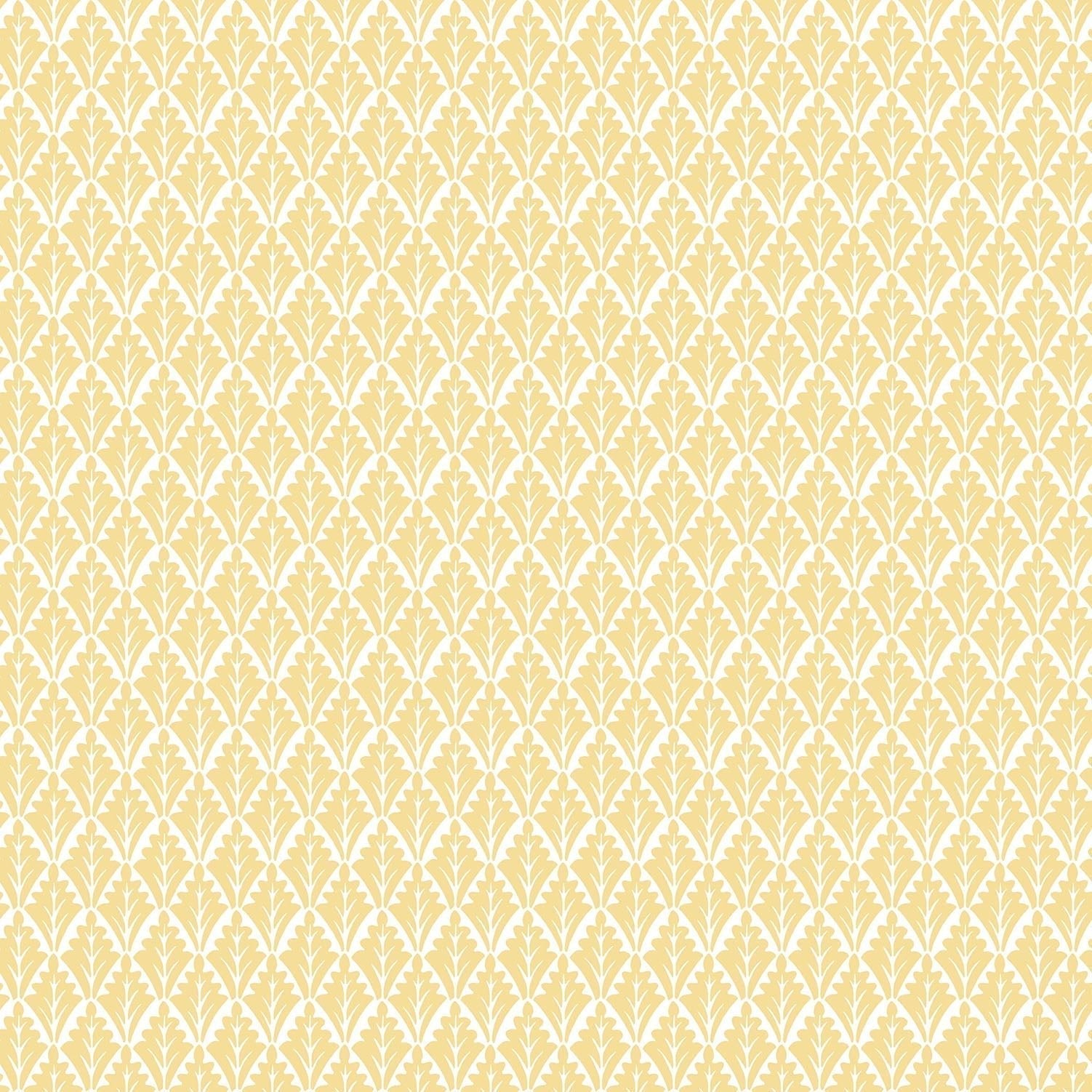 Cole & Son Lee Priory wallpaper - Chalk & Yellow