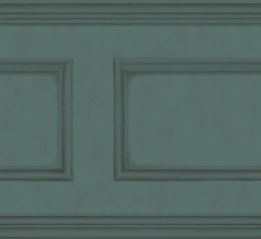 Cole & Son Library Frieze wallpaper - Dark Viridian