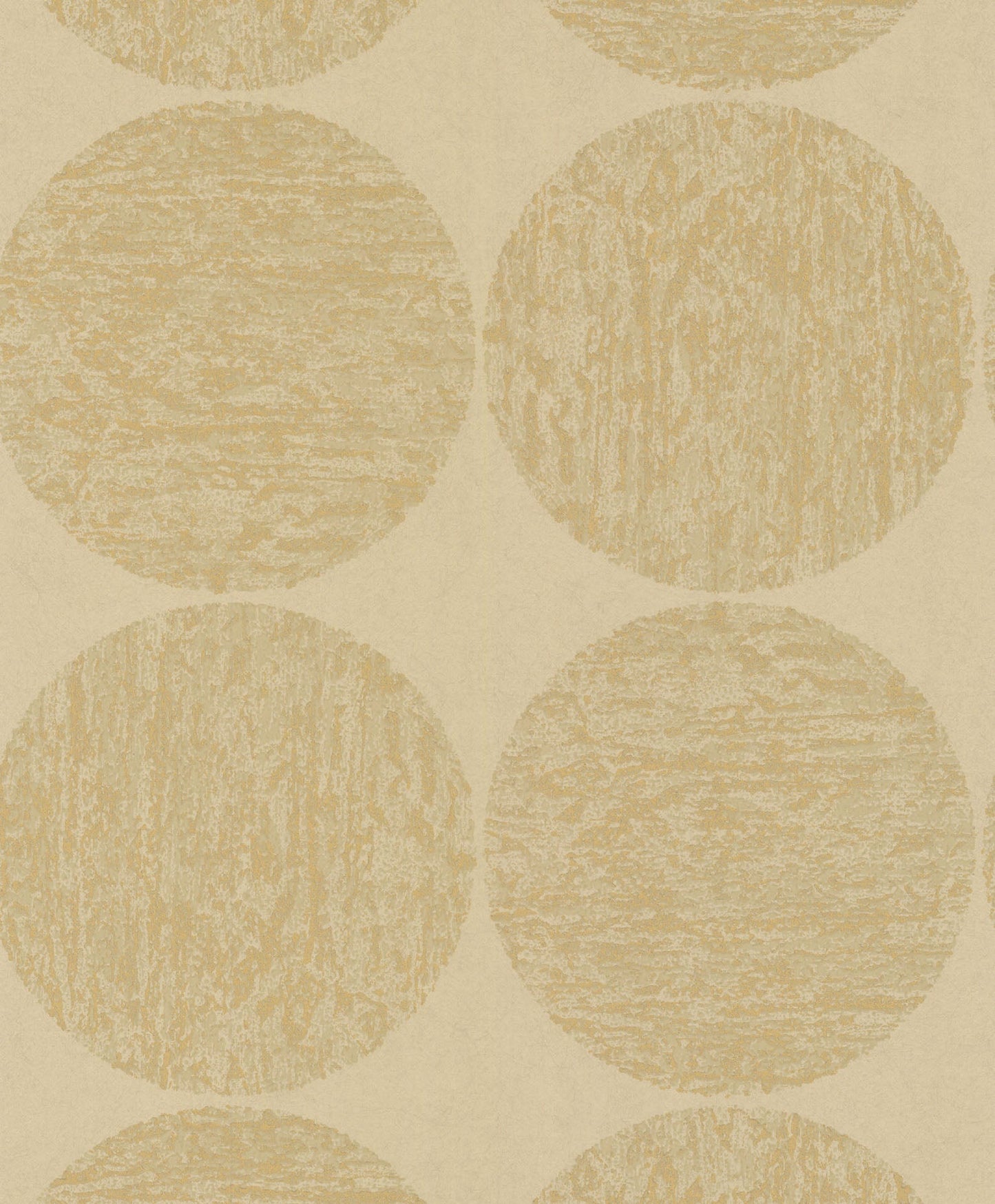 Cole & Son Luna - Metallic Gold on Oat