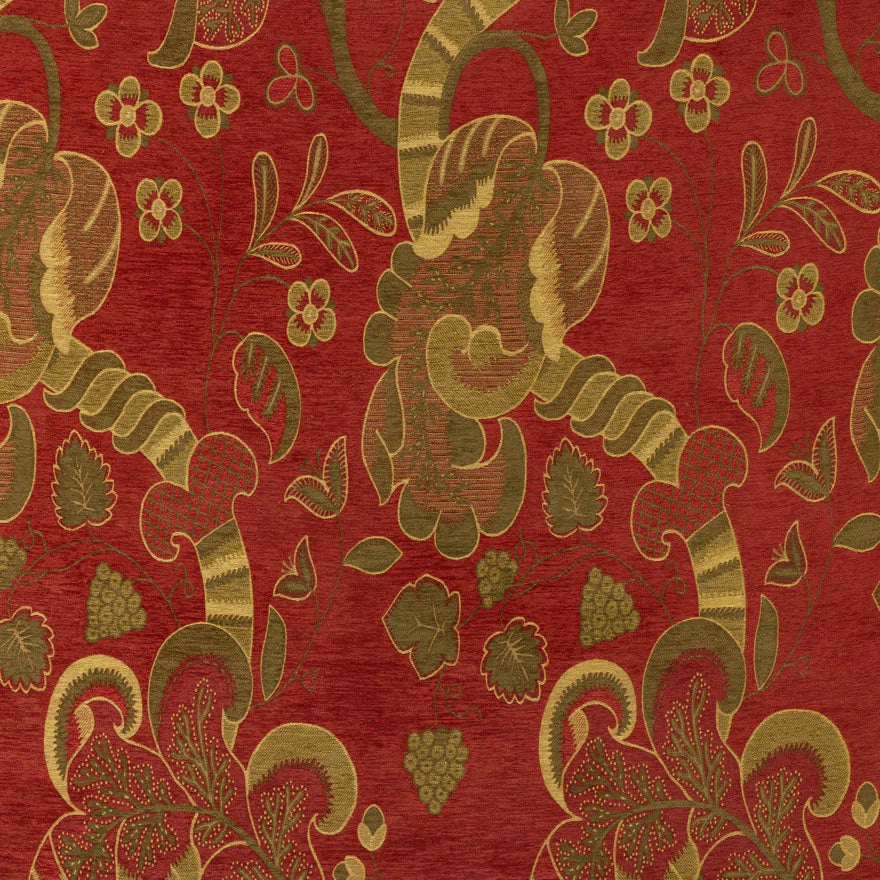 Pierre Frey Tapestry Crewel - Coral