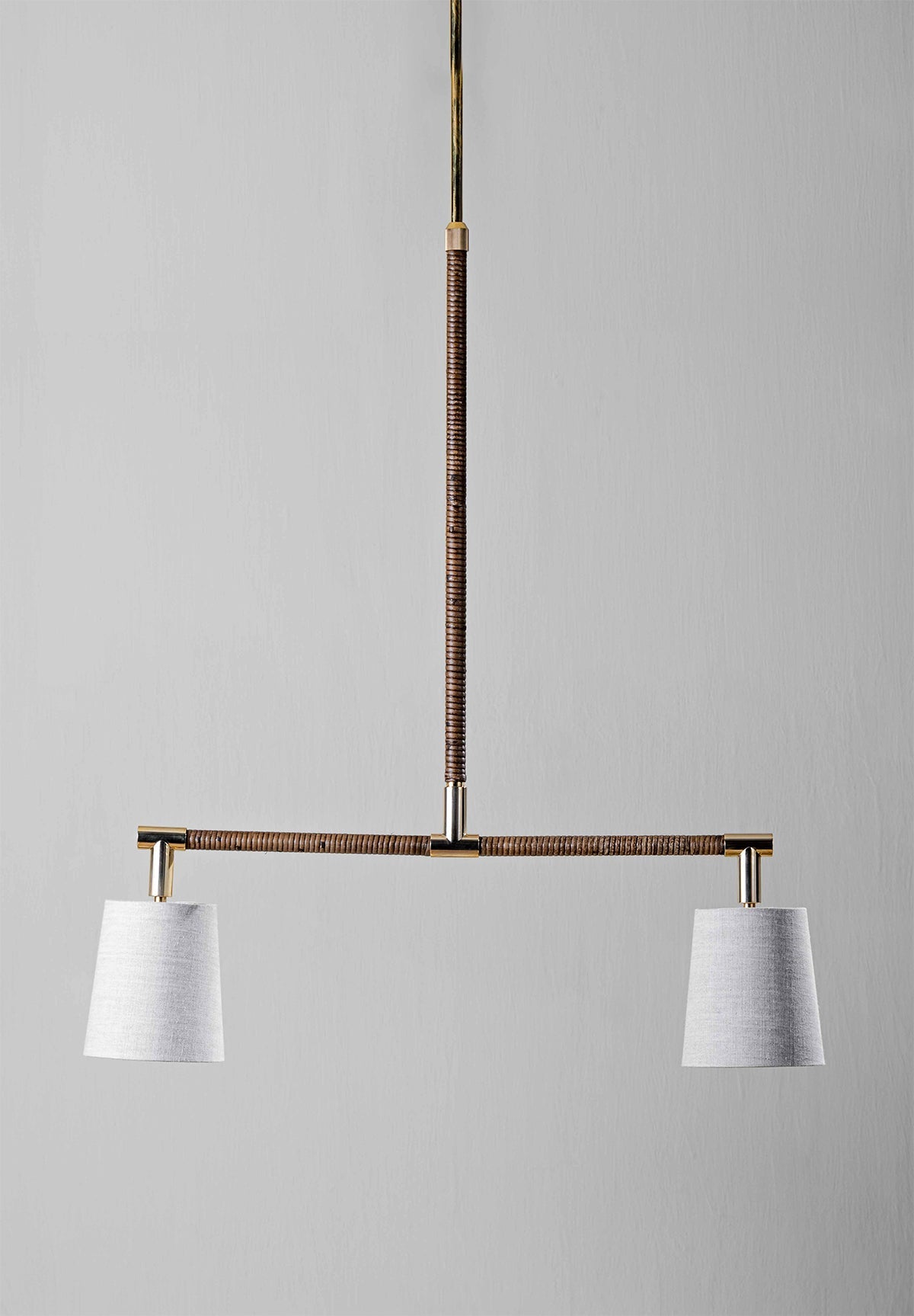 Holden Linear Pendant Downlight - Brass