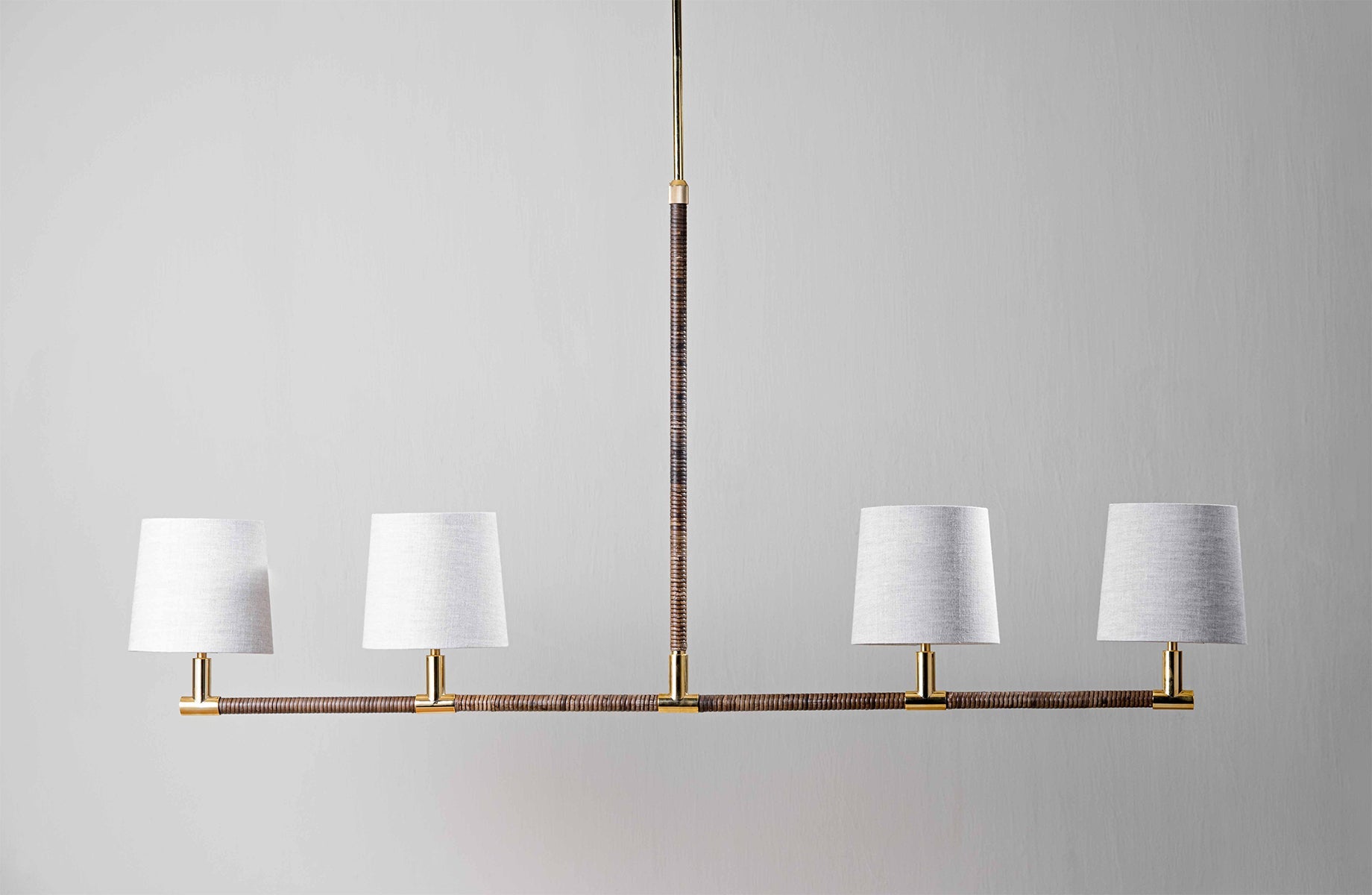 Holden Linear Pendant Uplight - Brass