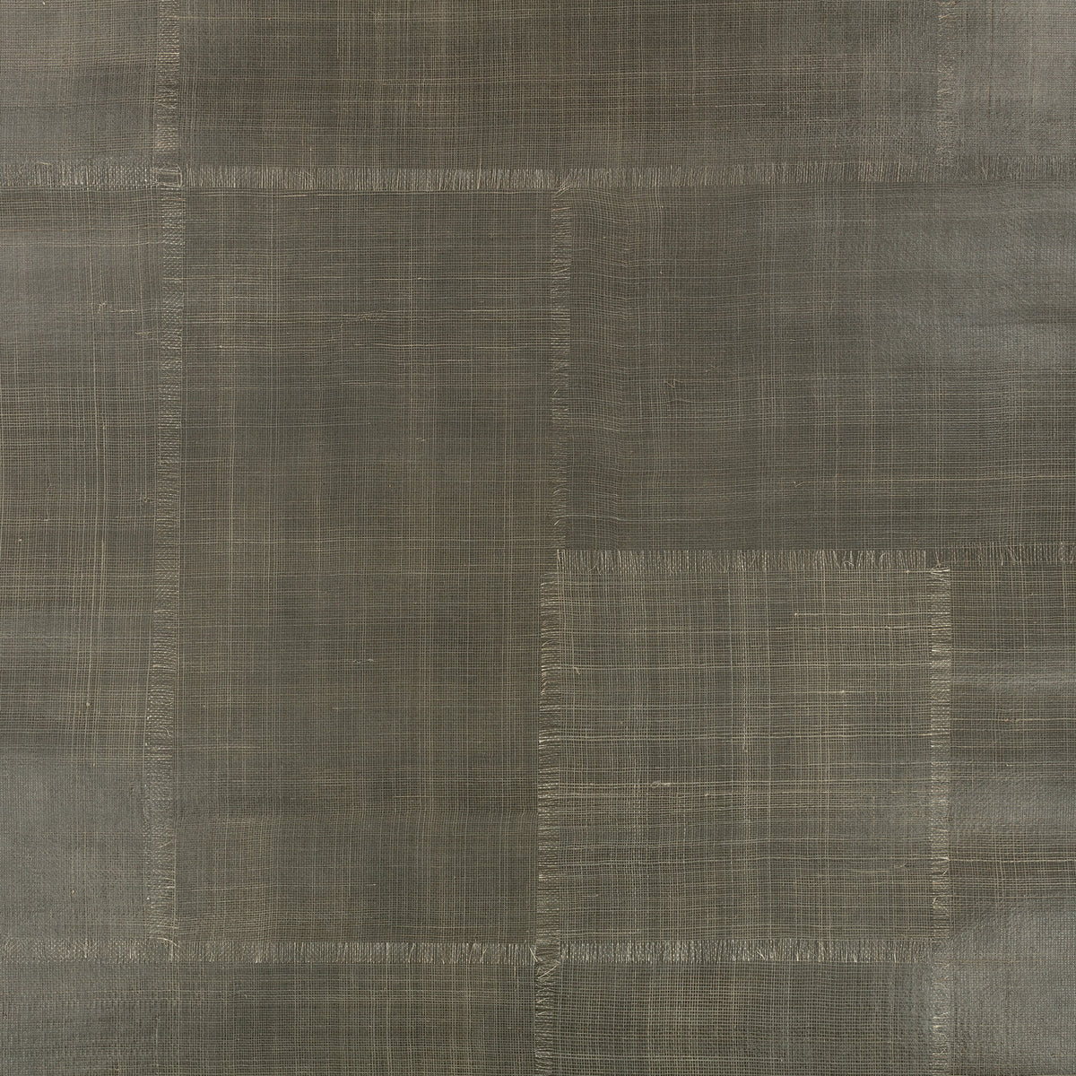 Mark Alexander Abac Patchwork Wallcovering Pewter wallpaper