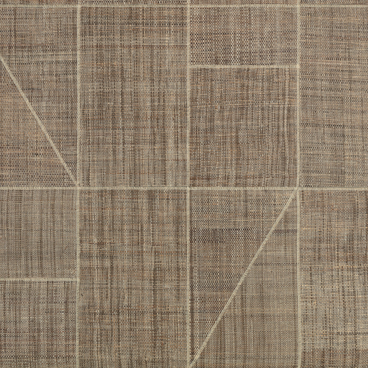 Mark Alexander Quatro Wallcovering Chestnut wallpaper