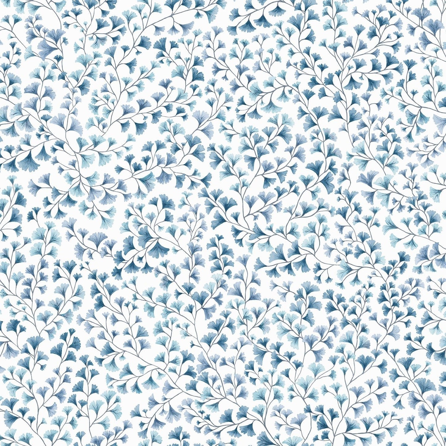 Cole & Son Maidenhair - China Blue