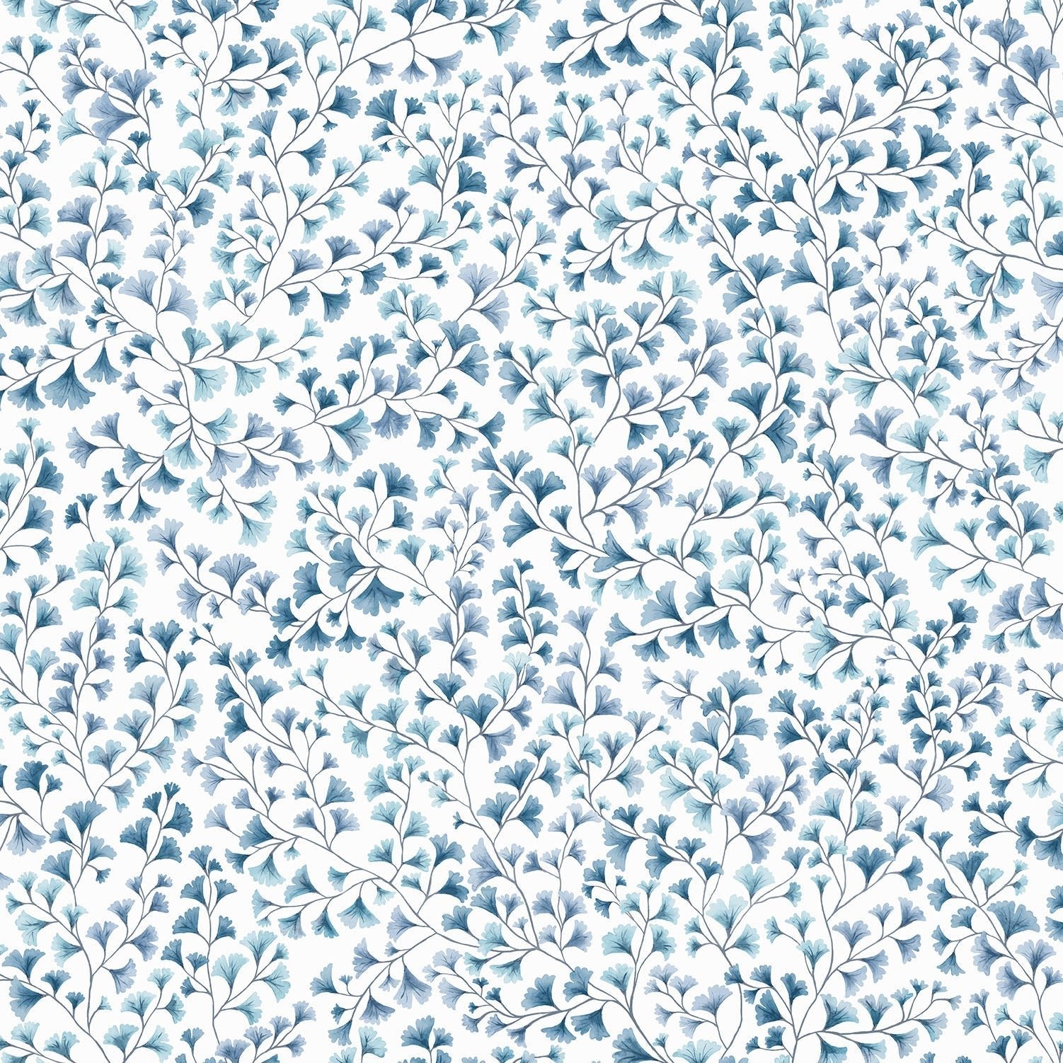Cole & Son Maidenhair - China Blue