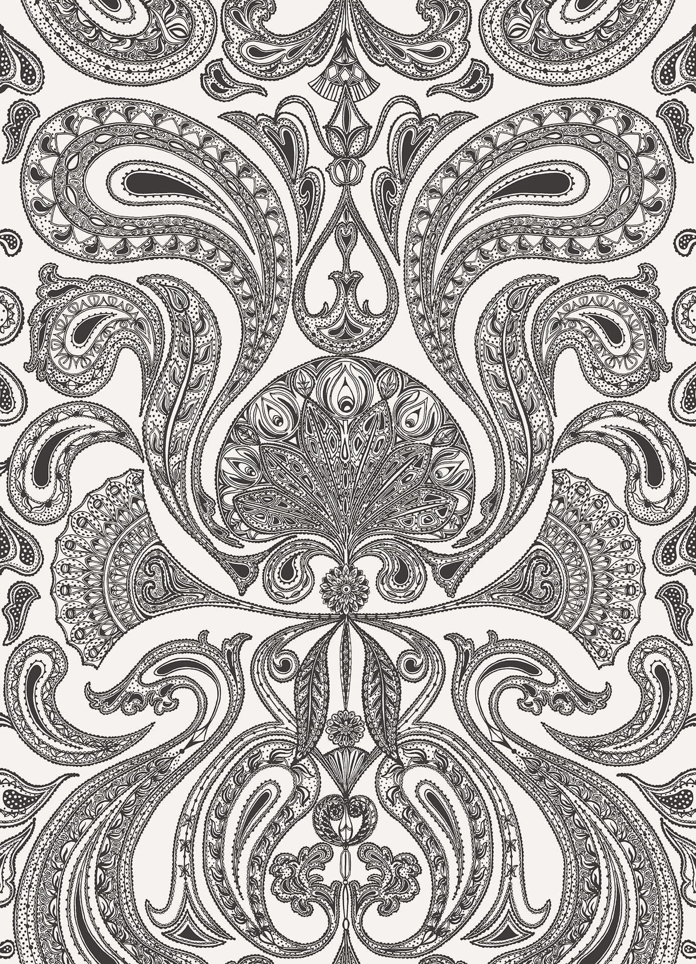 Cole & Son Malabar - Black & White