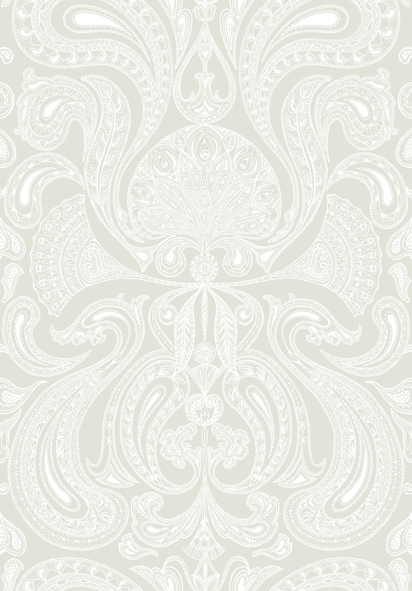 Cole & Son Malabar - White on Safari
