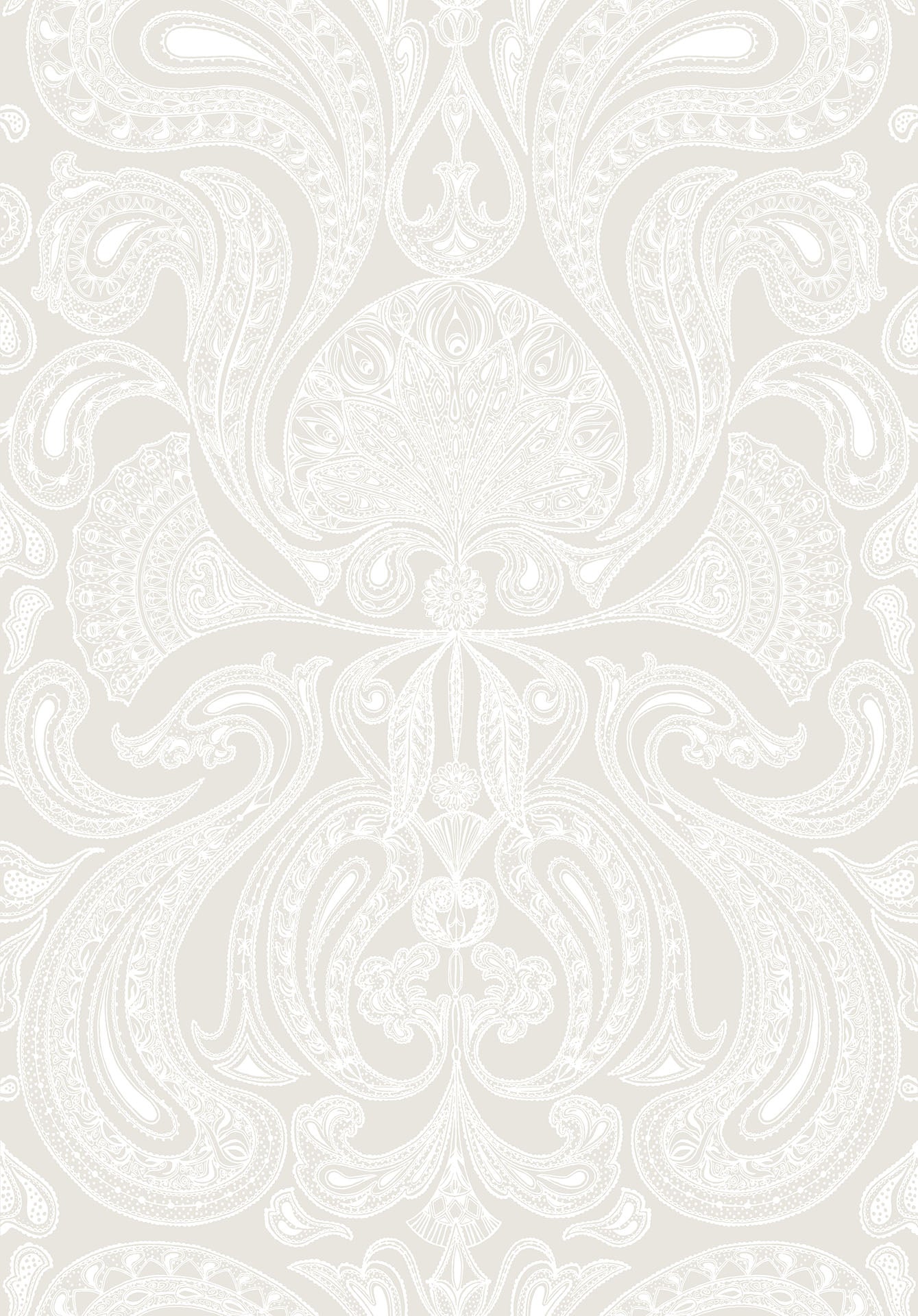 Cole & Son Malabar - Chalk on Stone