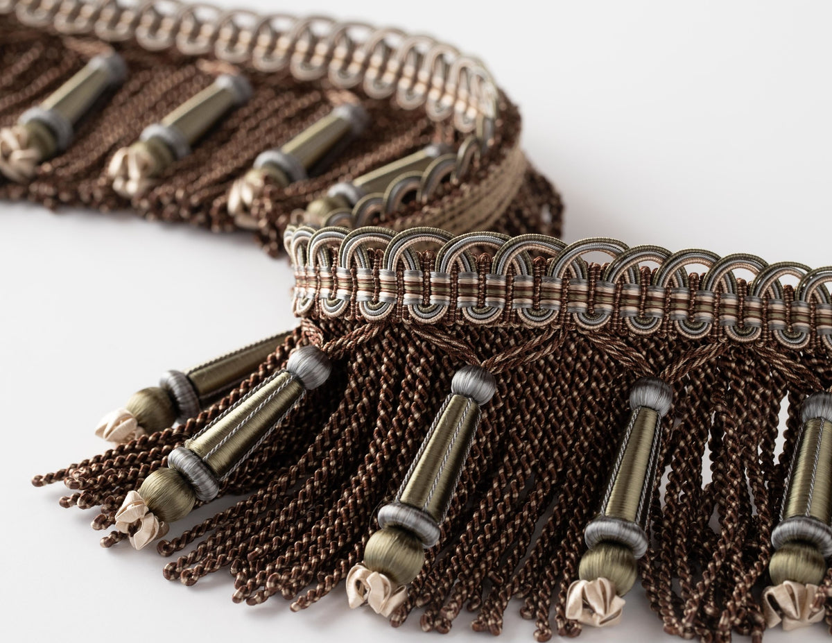 Samuel and Sons Margaux Beaded Bullion Fringe — scenography