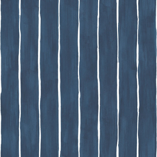 Cole & Son Marquee Stripe wallpaper - Midnight
