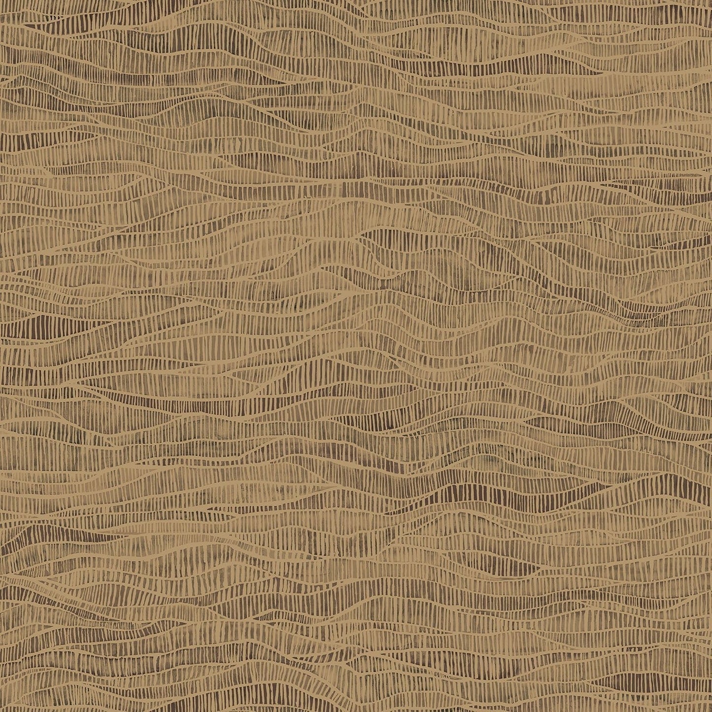 Cole & Son Meadow - Metallic Bronze & Soot