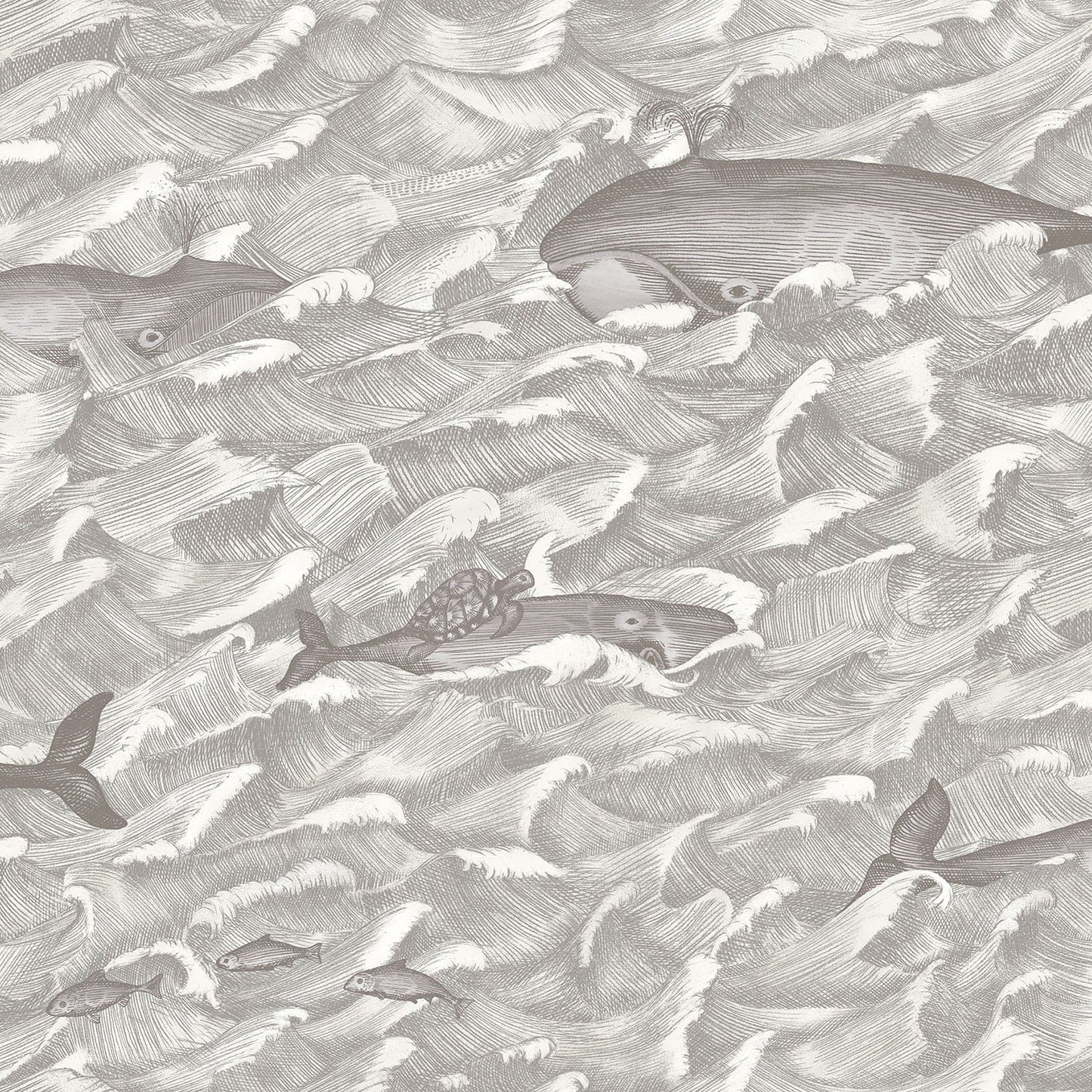 Cole & Son Melville - Soot & Snow