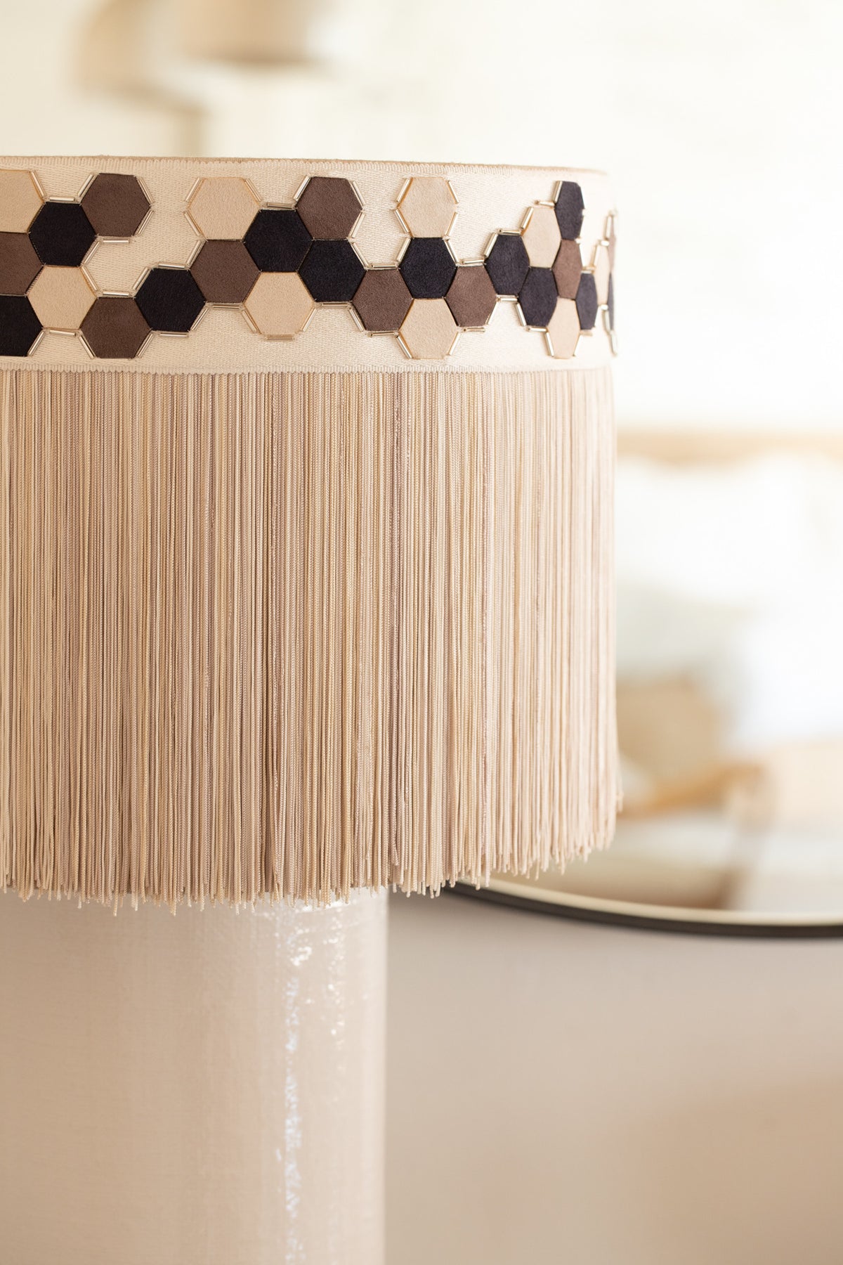 Samuel and Sons Barcelona Ombré Fringe — scenography