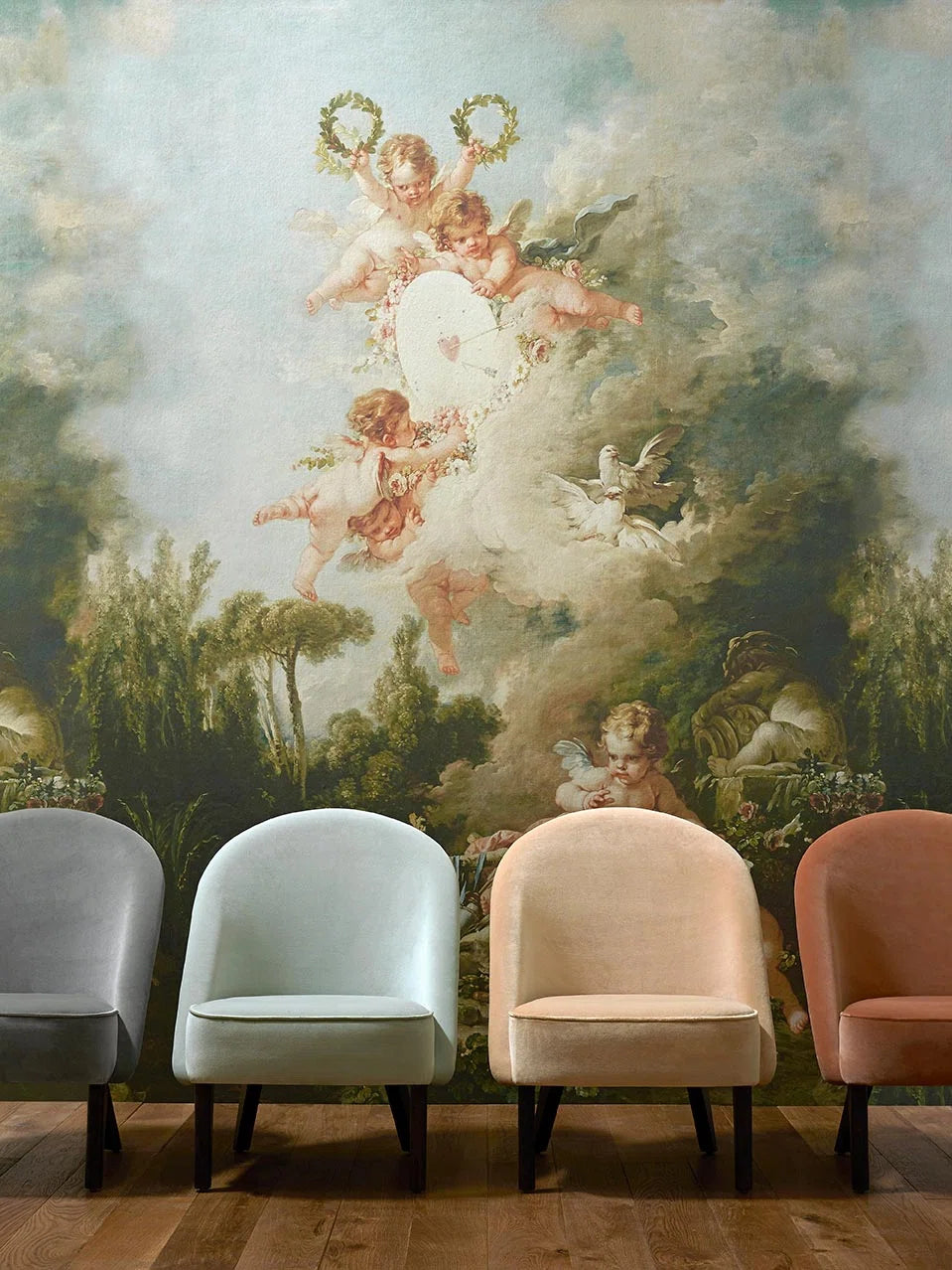 Pierre Frey Medium — scenography