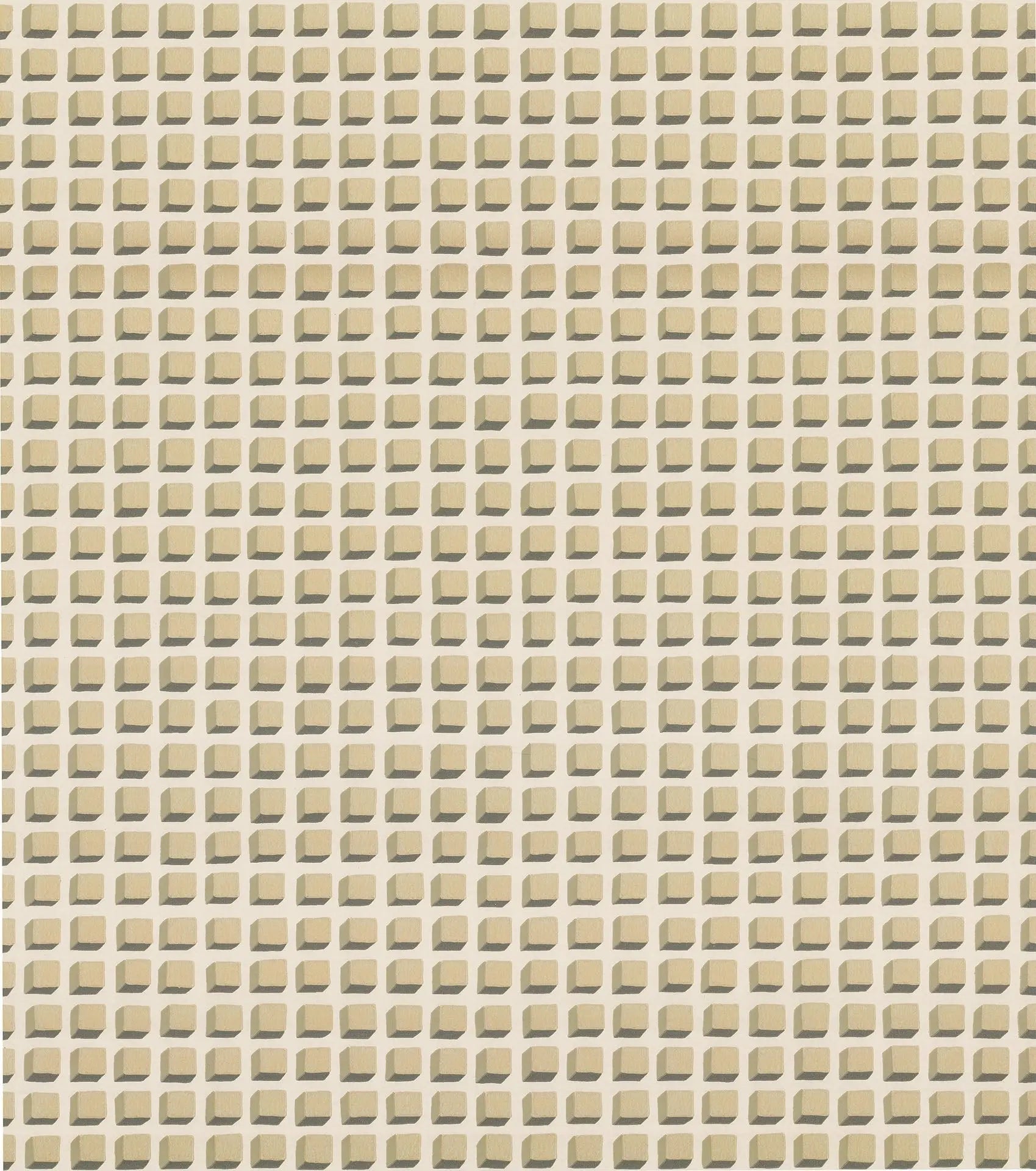 Cole & Son Mosaic - Metallic Gold on Oat