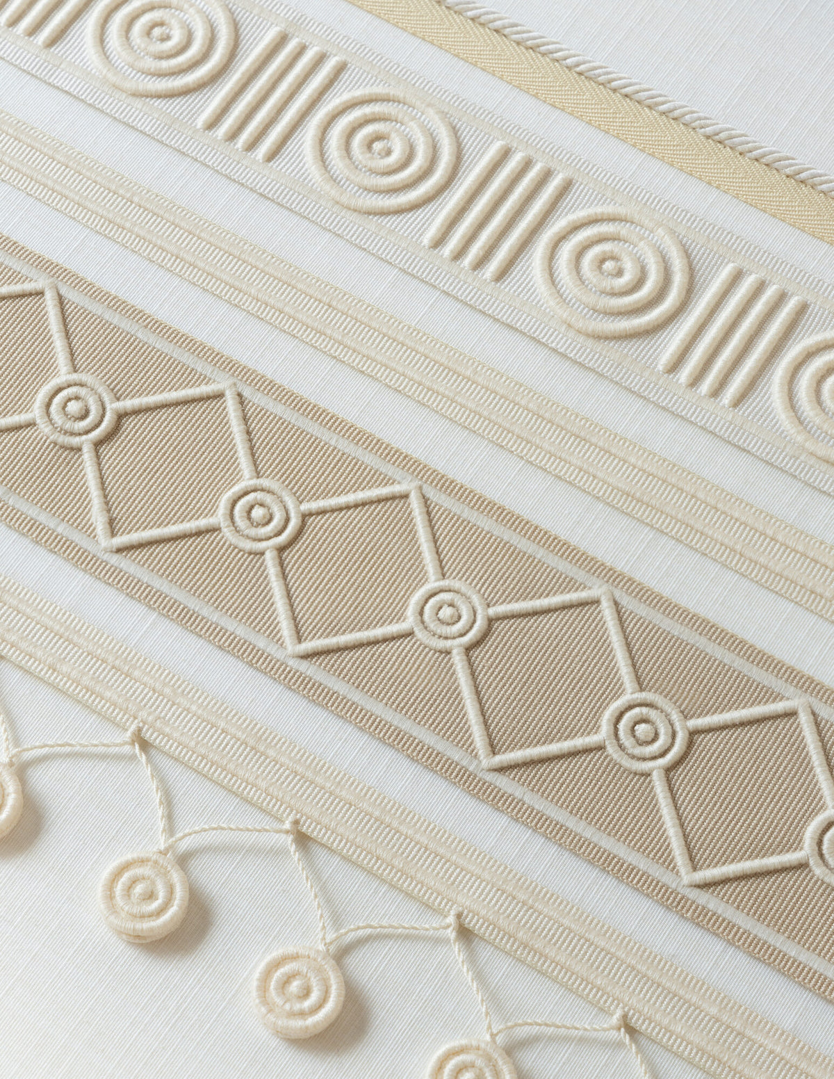 Samuel and Sons MDS Rosette Cord with Tape — scenography