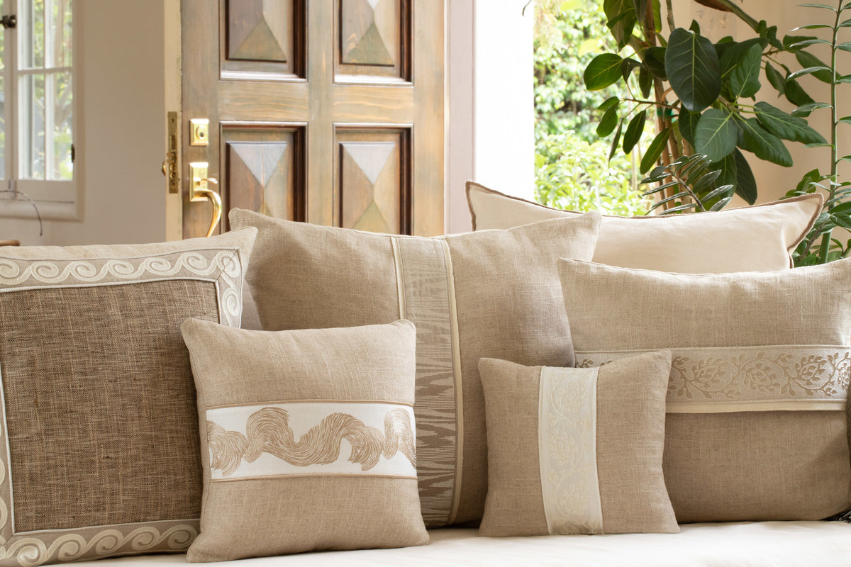 Samuel and Sons Mare Embroidered Border — scenography
