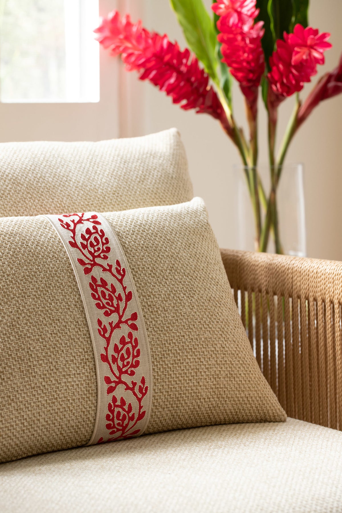 Samuel and Sons Mare Embroidered Border — scenography