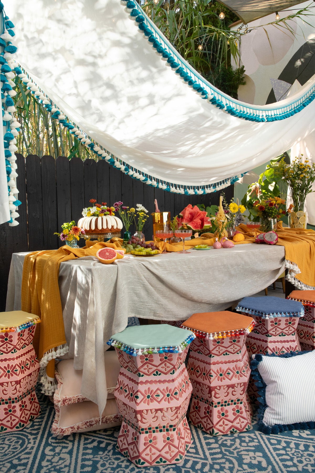 Samuel and Sons Oceanside Tassel Fringe — scenography