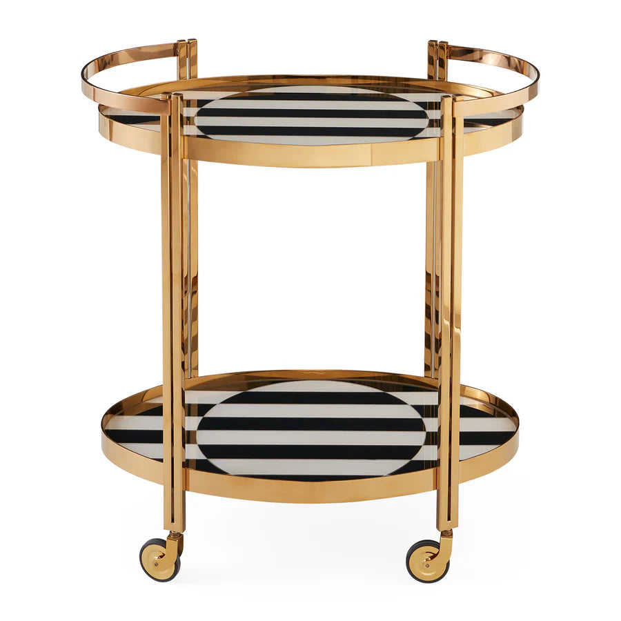 Jonathan Adler | Op Art Bar Cart