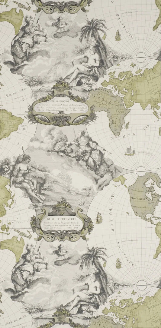 Pierre Frey Planisphere - Gray