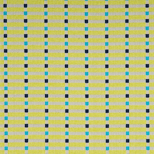Baker Lifestyle | Tretten fabric - Turquoise/Lime/Indigo