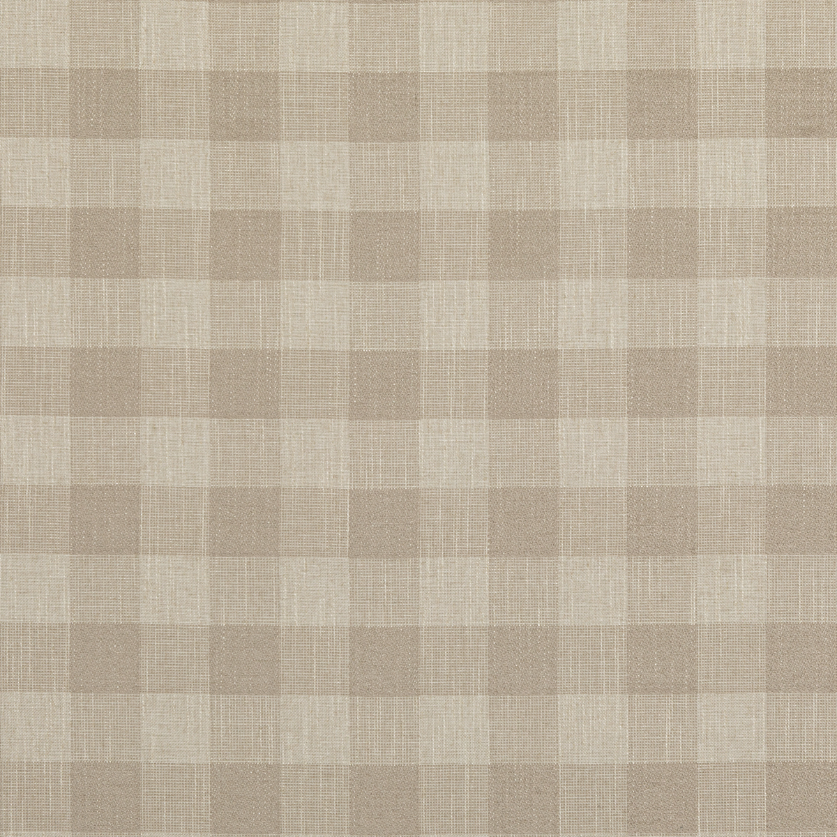 Baker Lifestyle | Block Check fabric - Stone