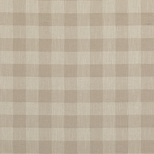 Baker Lifestyle | Block Check fabric - Stone