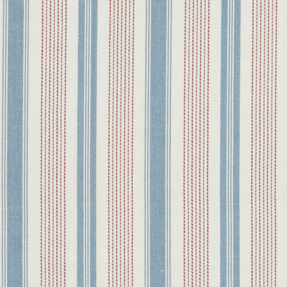 Baker Lifestyle | Purbeck Stripe fabric - Red/Blue