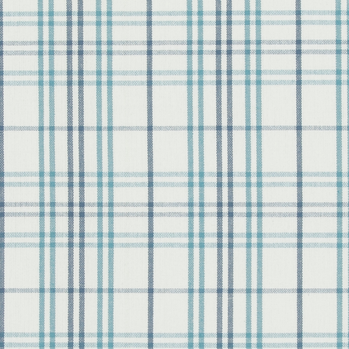 Baker Lifestyle | Purbeck Check fabric - Aqua