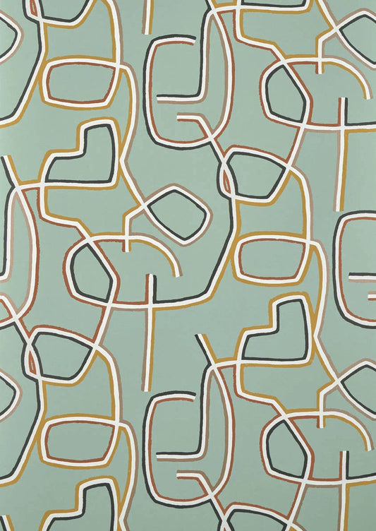 Pierre Frey Graphic - Celadon