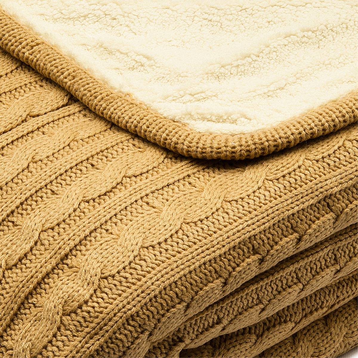 Nobilis | Plaid Irlande Camel