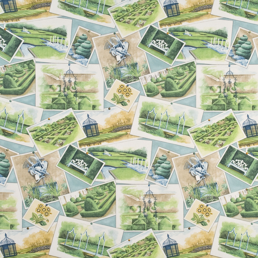 Baker Lifestyle | Opera Postcards fabric - 1