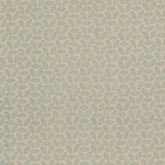 Baker Lifestyle | Bumble Bee fabric - Aqua