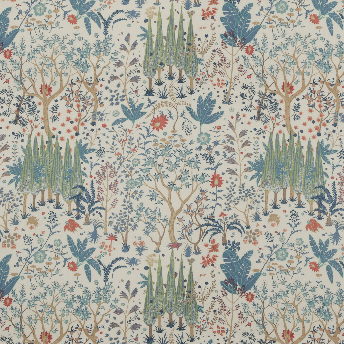 Baker Lifestyle | Bridport fabric - Blue/Red