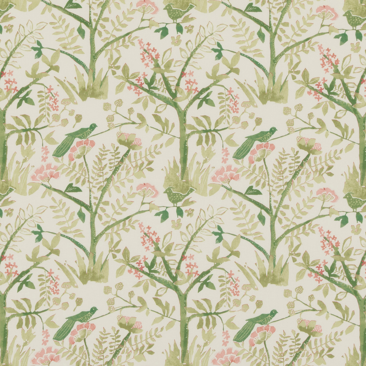 Baker Lifestyle | Lulworth fabric - Green/Pink